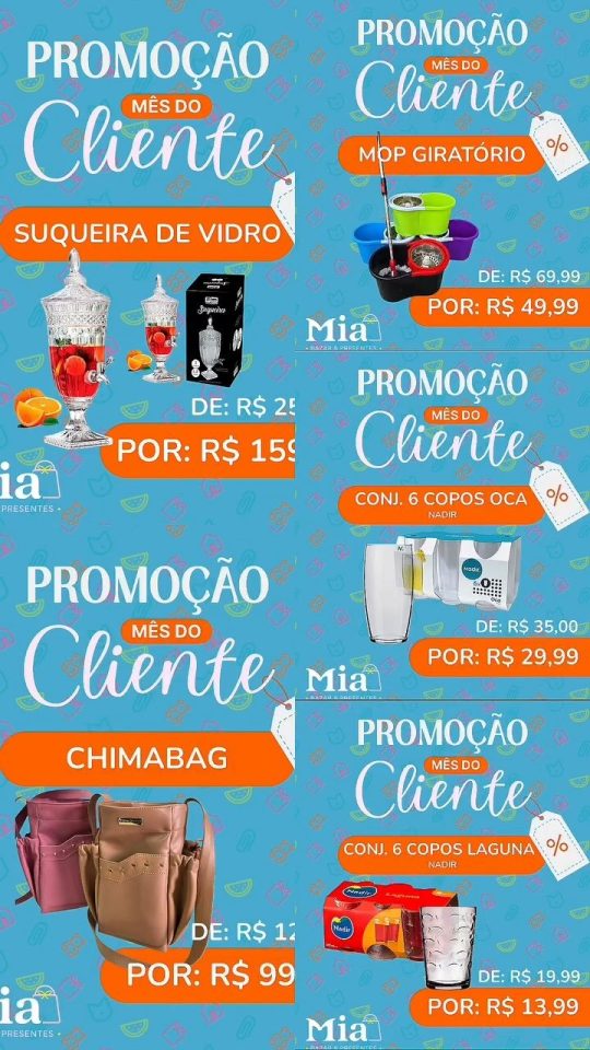 Da cozinha à papelaria: ideias da seleção de setembro da Mia — imagem publicada pela Mia
